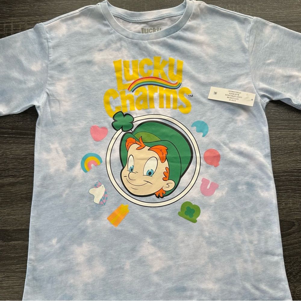 Kids Lucky Charms Graphic T-Shirt - Blue